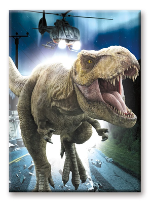 Jurassic World T-Rex Magnet 6.3x8.9