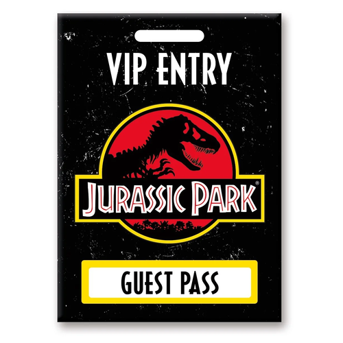 Aquarius Jurassic World Guest Pass Magnet 6.3x8.9cm