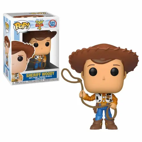 Funko Funko POP! Disney Toy Story 4 522 Sheriff Woody Funko Funko POP! Disney Toy Story 4 522 Sheriff Woody