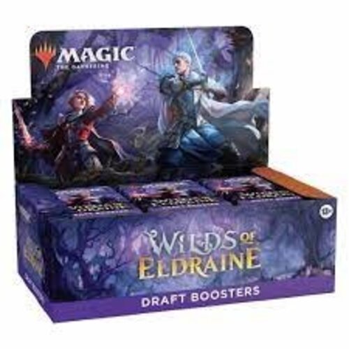 Wizards of The Coast Magic MTG TCG Wilds of Eldraine Draft Booster Box (36 Packs)