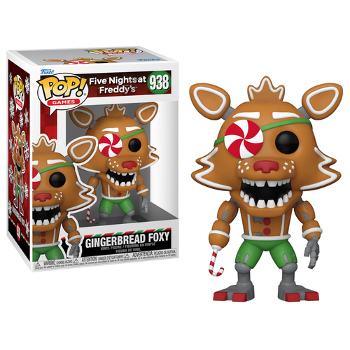 Funko Funko POP! Five Nights at Freddy's 938 Gingerbread Foxy Funko Funko POP! Five Nights at Freddy's 938 Gingerbread Foxy