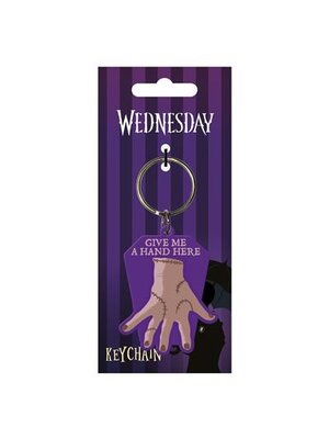 Pyramid Wednesday Give Me A Hand Rubber Keychain