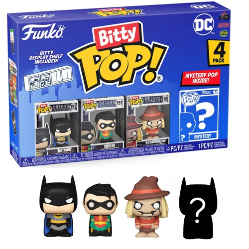 Funko Funko Bitty POP! DC Universe Batman 4 Pack 2,5cm