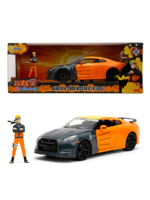 Naruto & 2009 Nissan GT-R R35 1:24