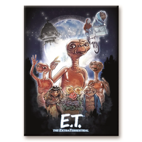 E.T. Poster 2 Magnet 6.3x8.9cm