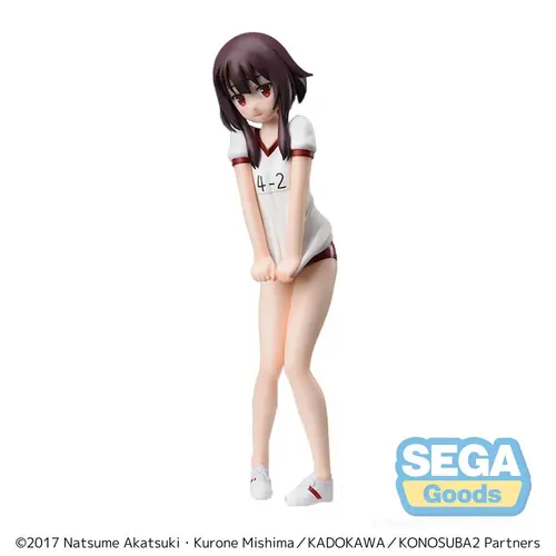 Sega Goods Konosuba Megumin Gym Clothes 22cm pvc Statue Sega Goods Konosuba Megumin Gym Clothes 22cm pvc Statue