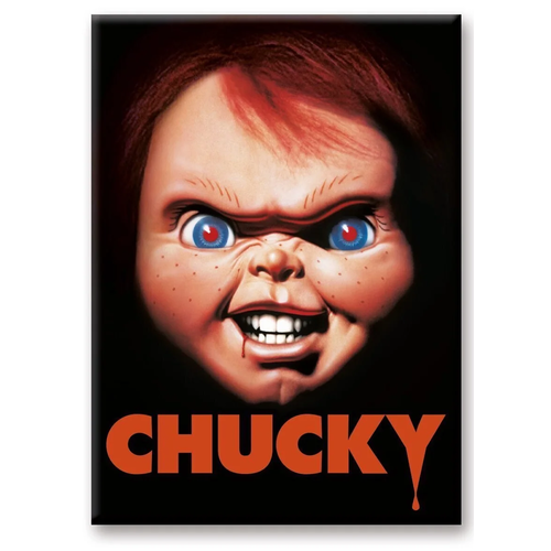 Aquarius Childs Play Chucky Face Magnet 6.3x8.9cm