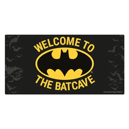 Pyramid DC Universe Welcome To The Batcave 60x30cm Metal Sign