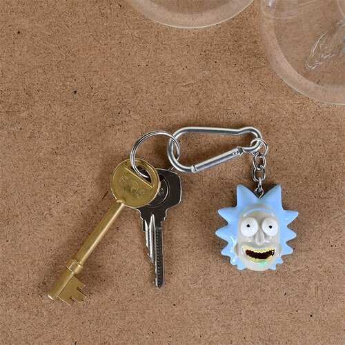 Pyramid Rick and Morty 3D Keychain Rick Pyramid Rick and Morty 3D Keychain Rick