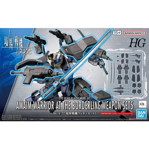 Bandai Gundam Amaim Warrior At The Borderline Weapon Set 5 Model Kit 1/72 Bandai Gundam Amaim Warrior At The Borderline Weapon Set 5 Model Kit 1/72