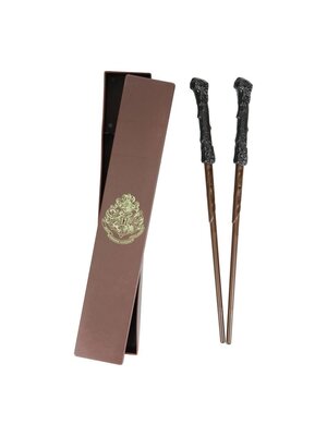 Paladone Harry Potter Wand Pair of Chopsticks with Storage Box