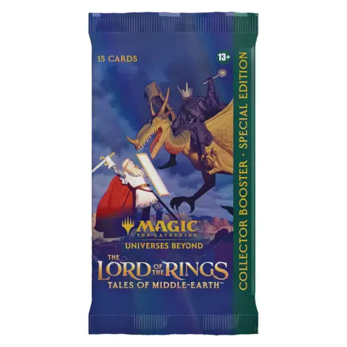 Wizards of The Coast Magic the Gathering Lord of the Rings Holiday Collector Booster Wizards of The Coast Magic the Gathering Lord of the Rings Holiday Collector Booster