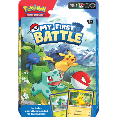 The Pokemon Company Pokemon TCG My First Battle 2 Player Mini Deck of 17 Cards Each