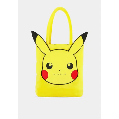 Difuzed Pokemon Pikachu Heady Totebag Novelty 37x35x10cm