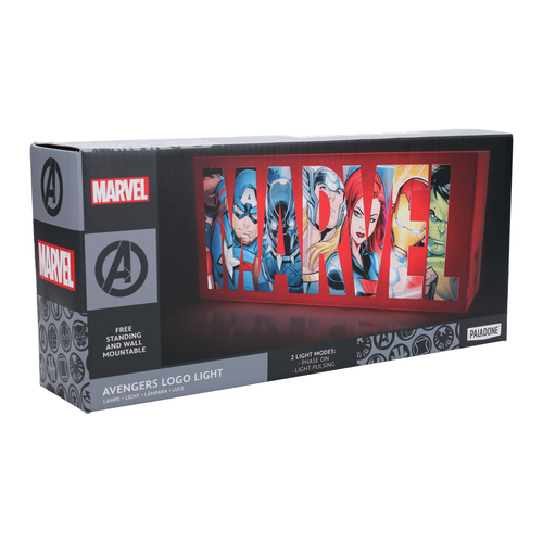 Paladone Marvel Avengers Logo Light V2 USB/Battery Powered Paladone Paladone Marvel Avengers Logo Light V2 USB/Battery Powered Paladone