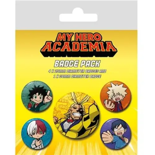 Pyramid My Hero Academia 5 Badge Pack