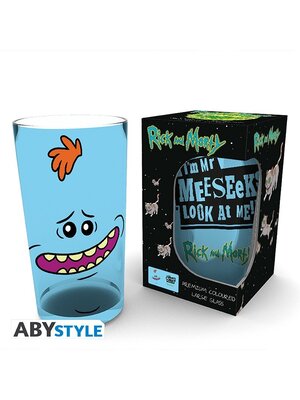 Abystyle Rick and Morty Glass XXL Meeseeks 500ml