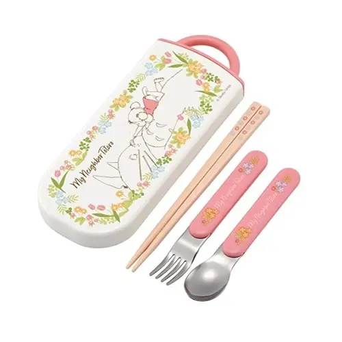 Studio Ghibli Studio Ghibli My Neighbour Totoro Chopstick,Spoon & Fork Set Mei & Totoro