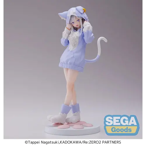 Sega Goods Re Zero Emilia Mofumofu Pack Figure Luminasta 21cm Sega Goods Re Zero Emilia Mofumofu Pack Figure Luminasta 21cm