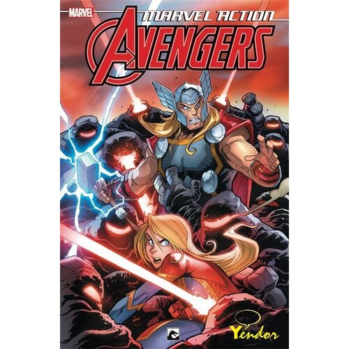 Dark Dragon Books Marvel Action Avengers de rode Wereld Comic 2