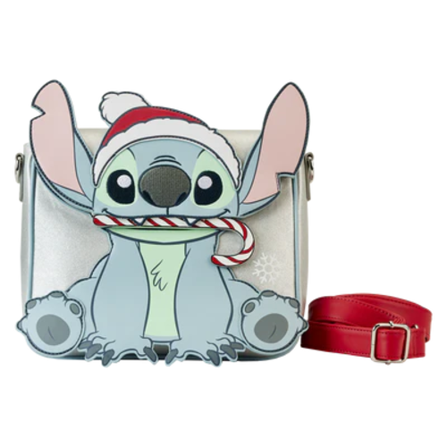 Loungefly Disney Stitch Holidat Cosplay Loungefly Cross Body Bag