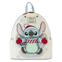 Disney Stitch Snow Angel Loungefly Mini Backpack