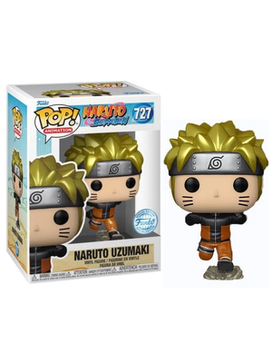 Funko Funko POP! Naruto 727 Naruto Uzumaki Running With Metallic Effect