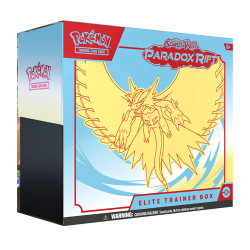 Pokemon Pokemon TCG Scarlet & Violet Paradox Rift Elite Trainer Box Roaring Moon