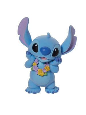 Enesco Disney Showcase Collection Flocked Stitch Figurine