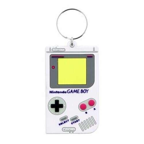 Pyramid Nintendo Game Boy Rubber Keychain