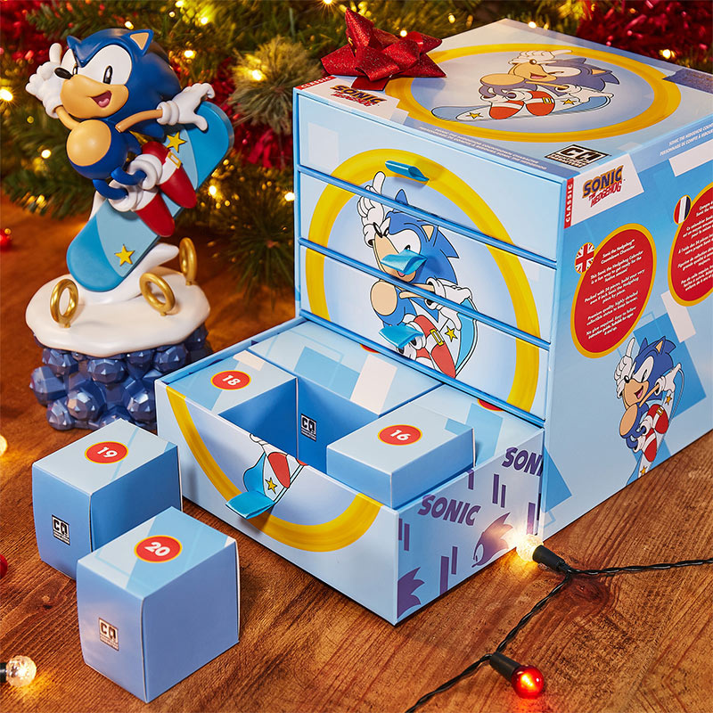 Sonic the Hedgehog Sonic Countdown Character Advent Calendar Geeks Heaven