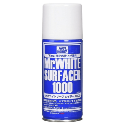 Mr.Hobby Mr. Hobby White Surfacer 1000 Spray 170ml B-511