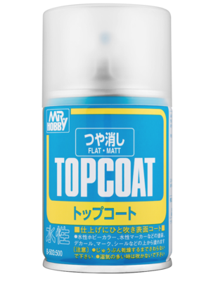 Mr.Hobby Mr. Hobby Top Coat Flat Spray 86ml B-503