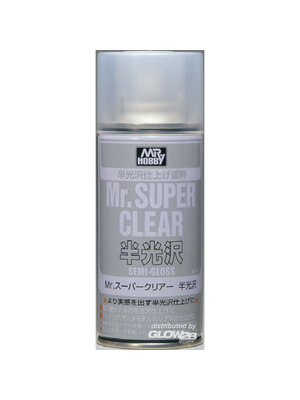 Mr.Hobby Mr. Hobby Super Semi Gloss Spray 170ml B-516
