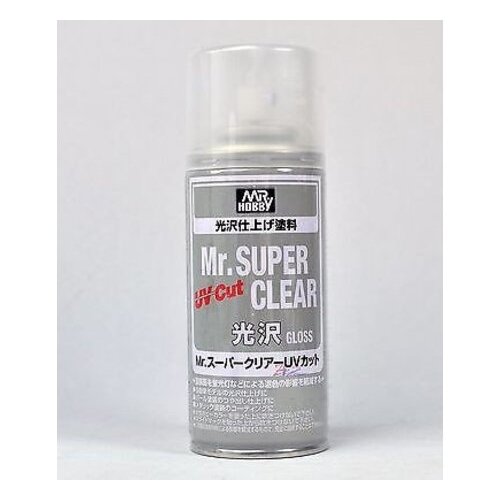 Mr.Hobby Mr. Hobby Super Clear UV Cut Gloss Spray 170ml B-522