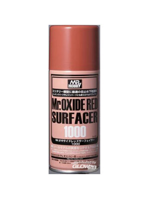 Mr.Hobby Mr. Hobby Oxide Red Surfacer 1000 Spray 170ml B-525