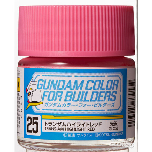 Mr.Hobby Mr. Hobby Gundam Color FB 10ml Trans-Am HL Red UG-25