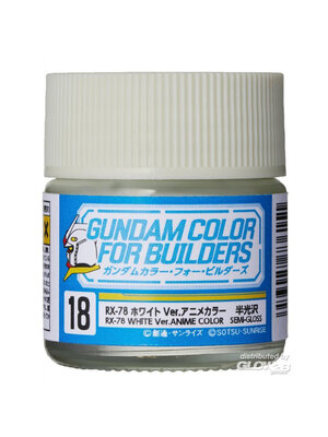 Mr.Hobby Mr. Hobby Gundam Color FB 10ml RX-78 White Ver UG-18