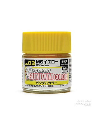 Mr.Hobby Mr. Hobby Gundam Color 10ml MS Yellow UG-03