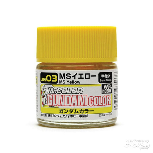 Mr.Hobby Mr. Hobby Gundam Color 10ml MS Yellow UG-03