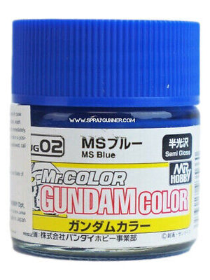 Mr.Hobby Mr. Hobby Gundam Color 10ml MS Blue UG-02