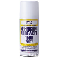 Mr. Hobby Finishing Surfacer 1500 White Spray 170ml B-529