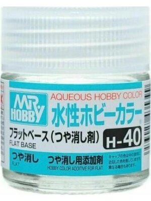 Mr.Hobby Mr. Hobby Aqueous Hobby Colors 10ml Flat Base H-040