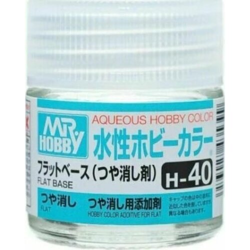 Mr.Hobby Mr. Hobby Aqueous Hobby Colors 10ml Flat Base H-040