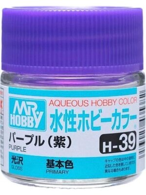 Mr.Hobby Mr. Hobby Aqueous Hobby Colors 10ml Purple H-039