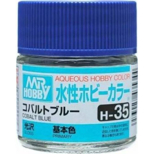 Mr.Hobby Mr. Hobby Aqueous Hobby Colors 10ml Cobalt Blue H-035