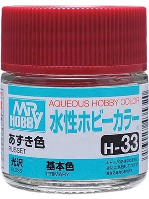 Mr.Hobby Mr. Hobby Aqueous Hobby Colors 10ml Russet H-033