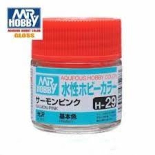 Mr.Hobby Mr. Hobby Aqueous Hobby Colors 10ml Salmon Pink H-29