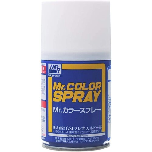 Mr.Hobby Mr. Hobby Color Spray 100ml White S-001