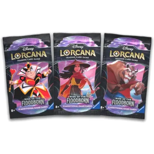 Ravensburger Disney Lorcana TCG Rise of The Floodborn Booster Pack Ravensburger Disney Lorcana TCG Rise of The Floodborn Booster Pack